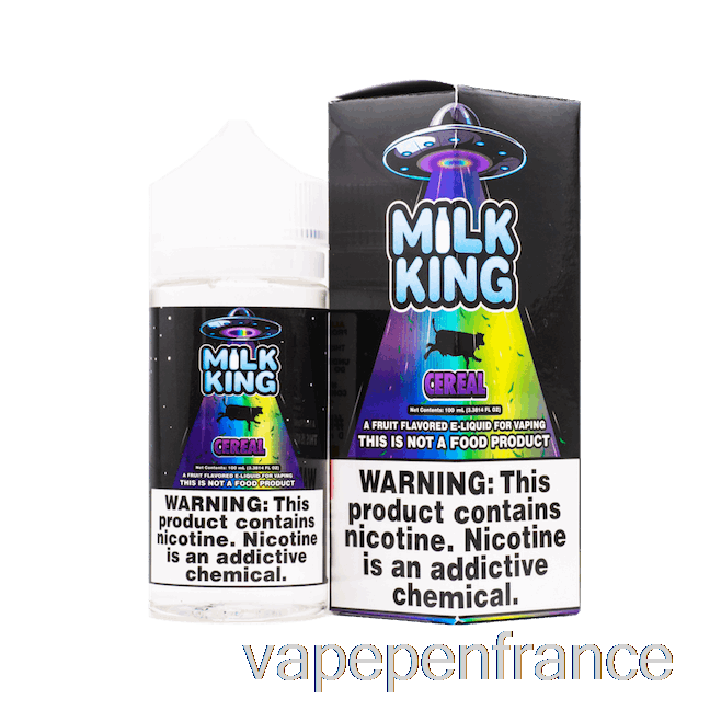 Céréales - Milk King - Stylo Vape 100 Ml 3 Mg